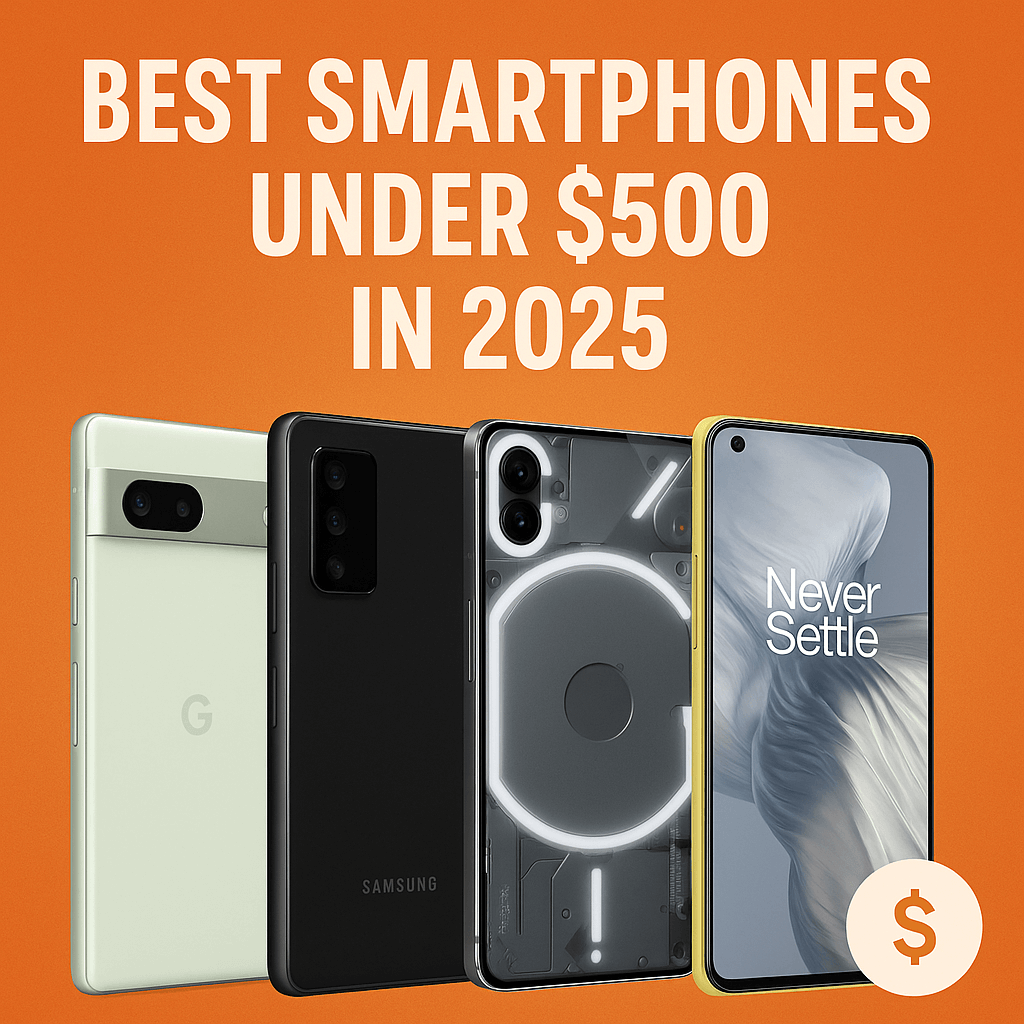 smartphones under $500
